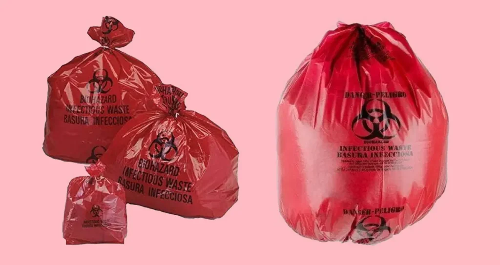 Red-Biohazard-Bags